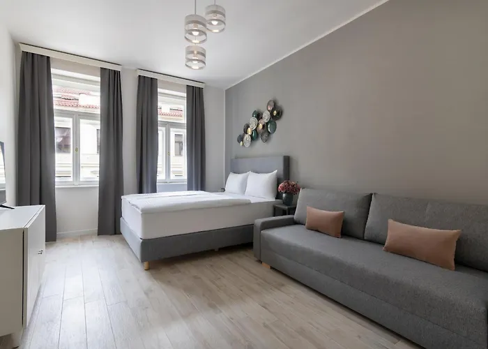 Apartahotel Kinsky Garden And By Dwellfort Praga